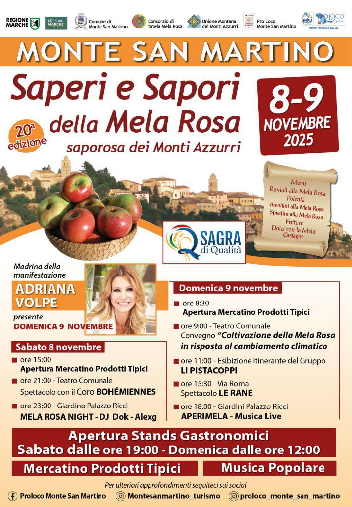 Saperi e sapori della mela rosa