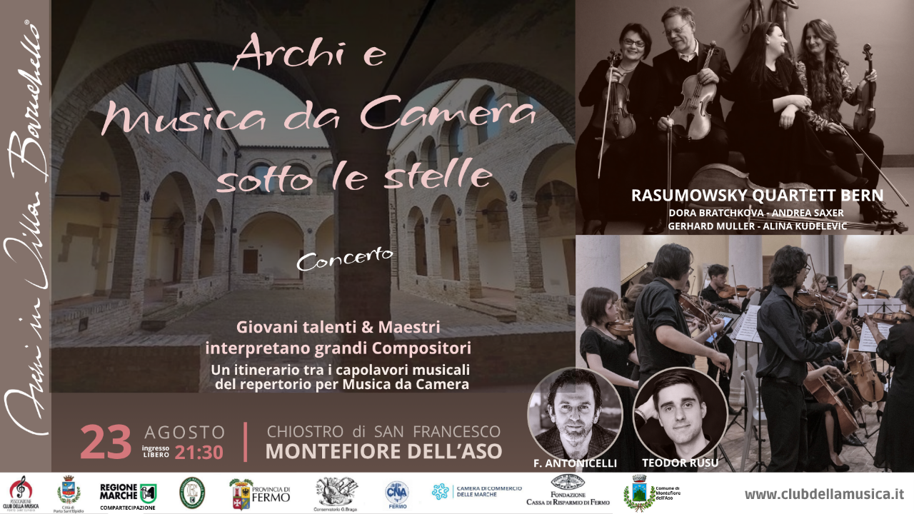 Serata musicale nel Chiostro