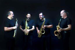 Sidera Saxophone Quartet in concerto
