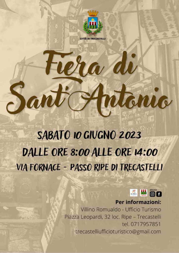 Torna a Passo Ripe la Fiera di Sant’Antonio