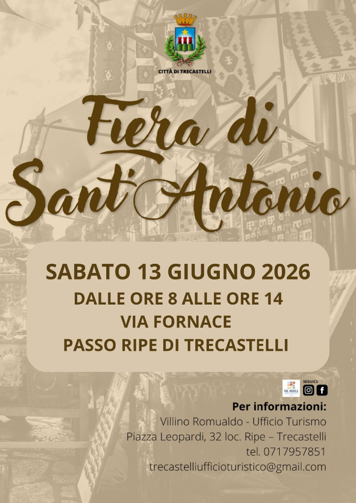 Tradizionale Fiera di Sant’Antonio 2026