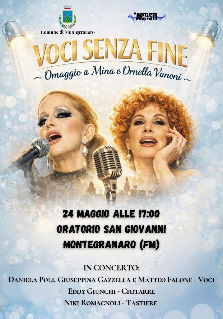 Voci senza fine: omaggio a Mina e Ornella Vanoni